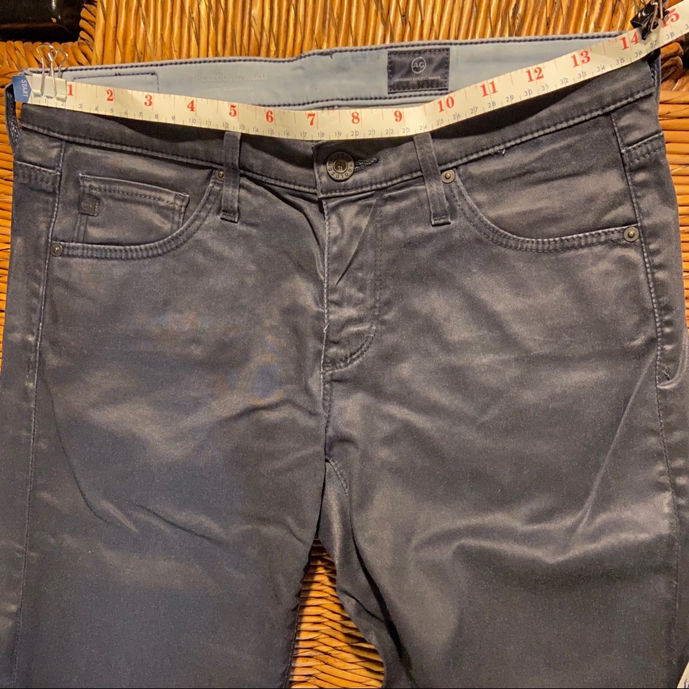 AGJean The Legging Ankle Super Skinny Leatherette